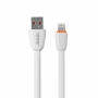 Kabel USB iPhone Lightning 1m biały VIDVIE CB411 2A